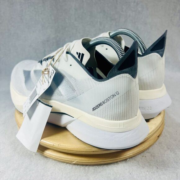 adidas Adizero Boston 12 Sneakers Women’s Size 9.5 Marathon Running Shoes White - Picture 7 of 9